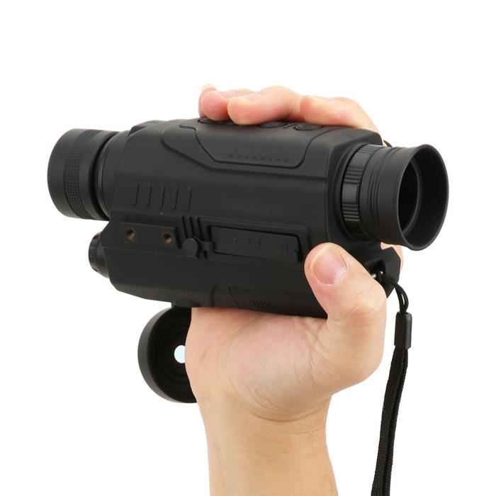 HURRISE Vision Nocturne Monoculaire Vision Nocturne Numérique 850nm Caméra Infrarouge 4-32X