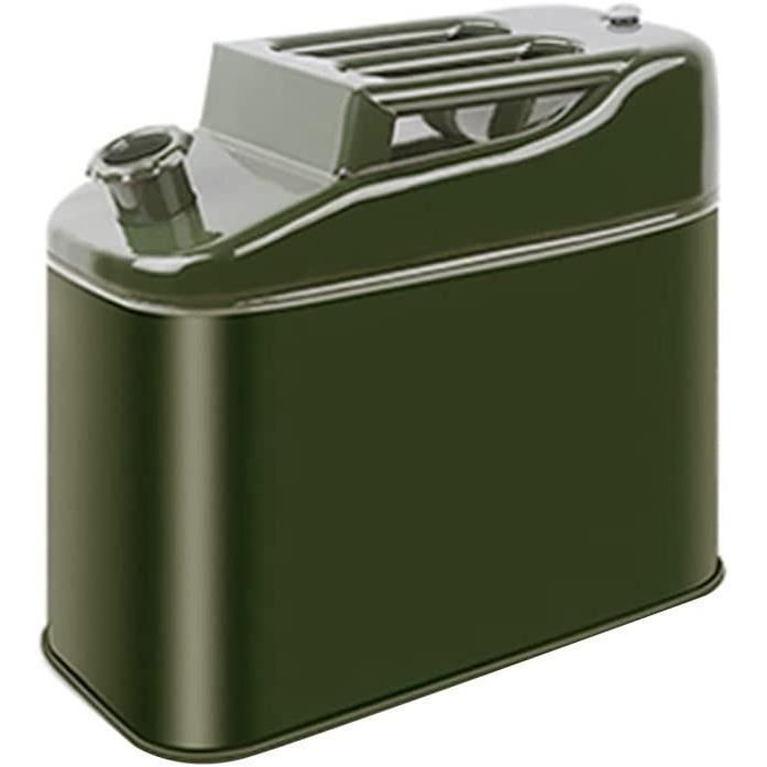 Essence Bidon,iSpchen 5L Jerrican en Métal Jéservoir de Carburant ...