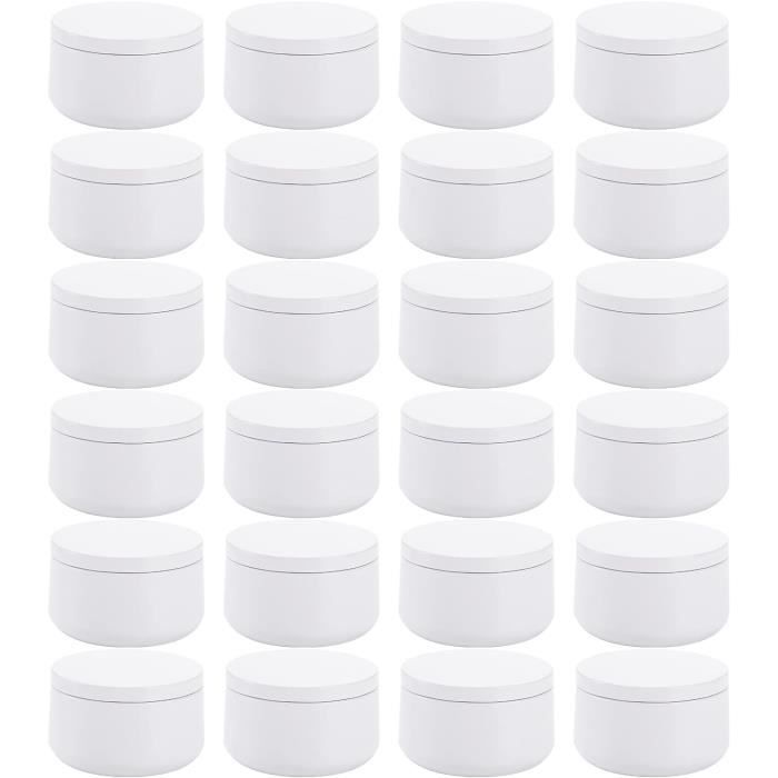 Lot De 24 Boîtes Cadeaux Pour Bijoux - 4x4x2,6 Cm - Avec Insert En Mousse - Noir - Nideen
