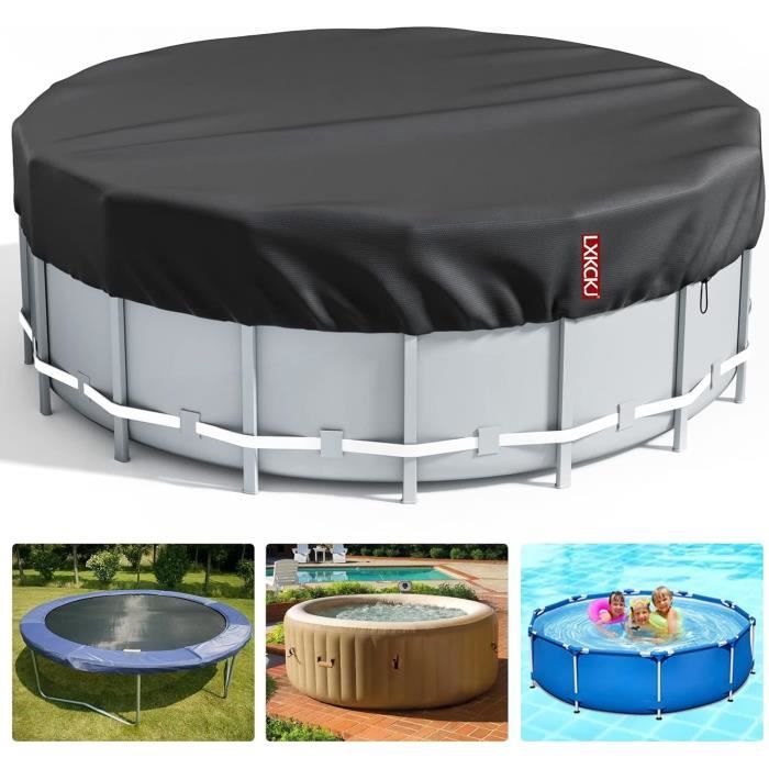 Bâche D’hiver Ovale Pool Mate Pour Piscine Hors-sol – Très Résistante, Vert Gazon, 4,6 X 9,1 M