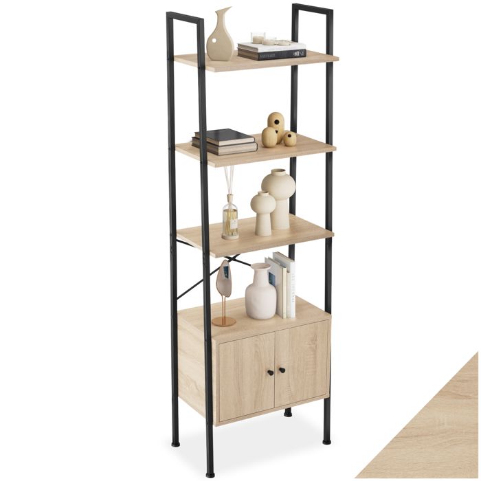 Étagère - TECTAKE - Étagère BRENTWOOD au design minimaliste et