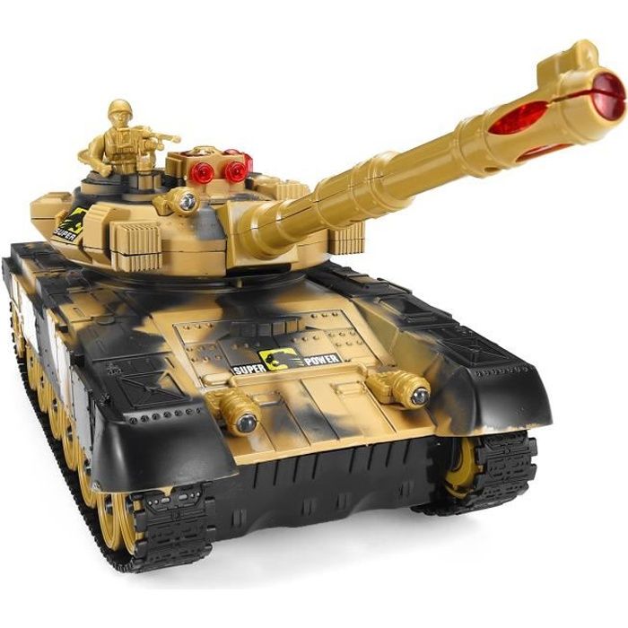 Char Radiocommandé Neuf - Jouet Télécommandé - Modèle Militaire