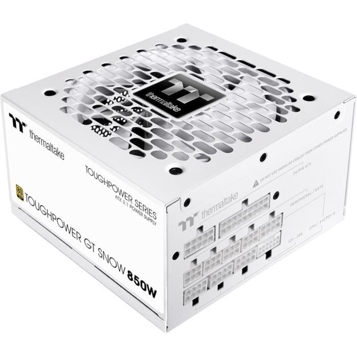 FUENTE ALIMENTACION THERMALTAKE TOUGHPOWER GT 80+ GOLD BLANCO - vue 5