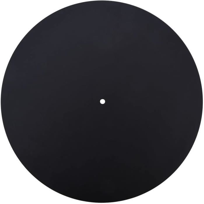 Tapis Platine Vinyle En Laine – 29,5 Cm Antistatique Et Anti-vibrations | Compatible Toutes Platines