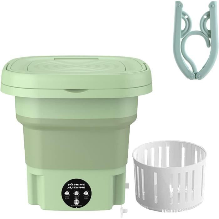 Machine à Laver Portable Pliable Bewinner - Capacité 11 L, Minuterie 2/10/15 Min - Pour Appartement, Camping, Voyage