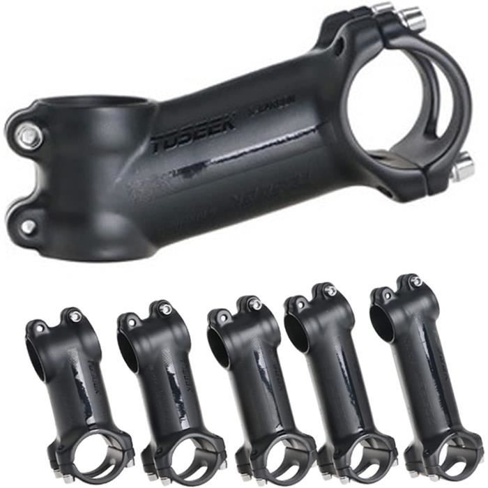 PLATT Potence de Guidon en Alliage Aluminium pour randonnée à vélo VTT 31.8mm 6/17 degrés 60mm/70mm/110mm PLATT Potence de Guidon en Alliage Aluminium pour randonnée à vélo VTT 31.8mm 6/17 degrés 60mm/70mm/110mm