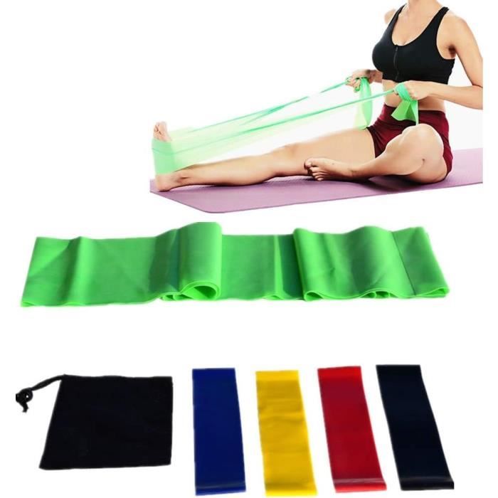 Bande Élastique Musculation 8 Niveaux - Sangle Résistance Yoga Fitness Melebellot