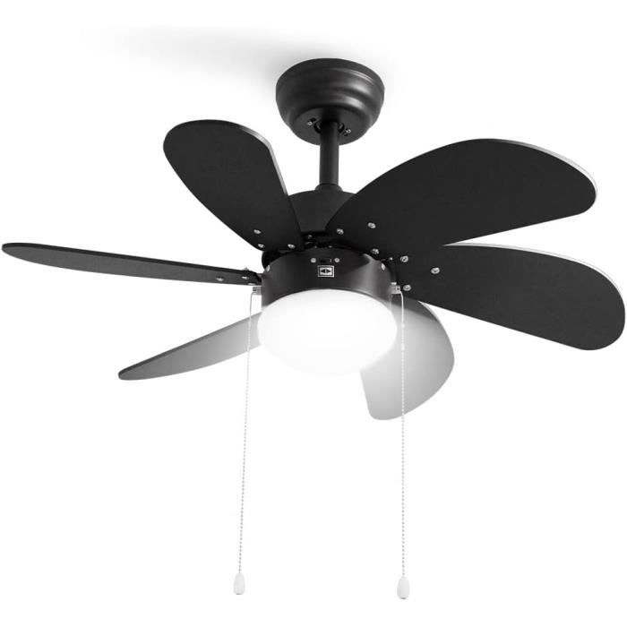 Ventilateur De Plafond CREATE Windlight Minimal DC 132 Cm - Blanc Avec Lumière LED 40W Ultra Silencieux Et Économe