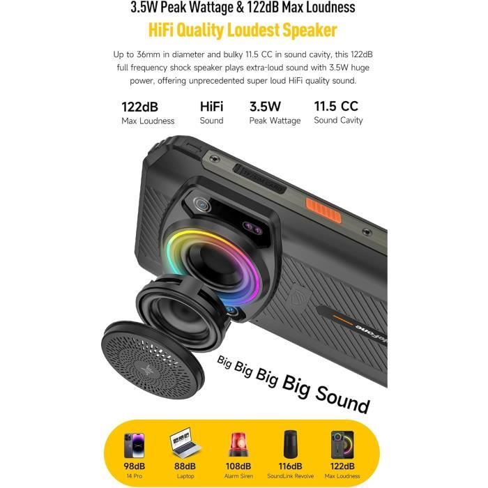 Smartphone Ulefone ARMOR 21 Android 13 Incassable