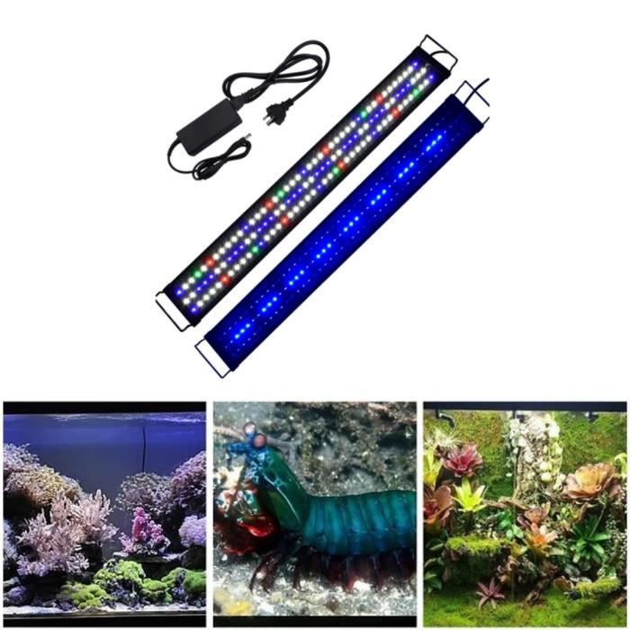 Meilleurs prix pour 90cm LED Lampe Éclairage pour Poisson Plantes - WILLONIN - Noir - Aquarium - Economiser energie