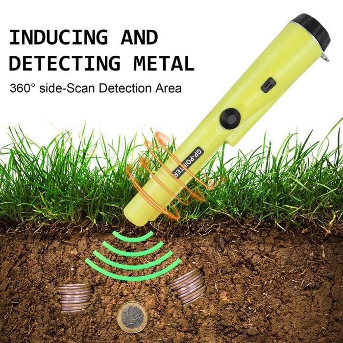 Détecteur De Métaux Portable Avec Écran LCD - Parfait Pour Le Bricolage, Béton Et Mur