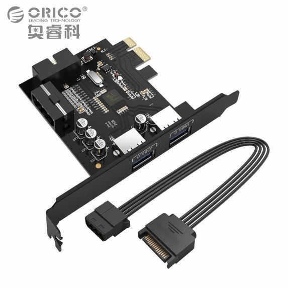 Carte Contrôleur USB 2.0 PCI à 5 Ports - Module Adaptateur Haute Vitesse 480 Mbps, Neuf