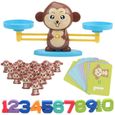 Monkey Balance Game Scale Early Learning Poids Enfant Enfants Intelligence Jouets-1