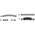 Coffret de rails MEHANO - Modèle n°4 - 52 pièces - Monde miniature ferroviaire - Garçon - A partir de 8 ans-1