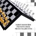 Jeu de Société Magnétique - SWAREY - échecs - 32 pièces - pliable - éducatif-1