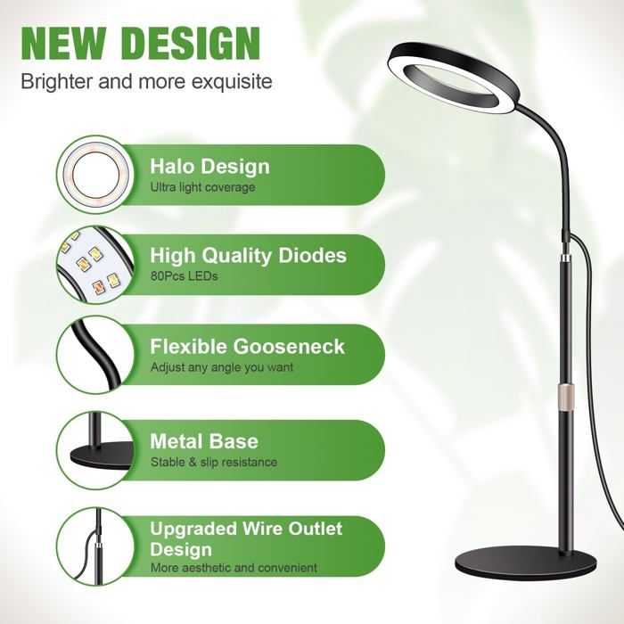 Lampe de culture pour plantes Lampe de culture pour plantes d'intérieur Lampe de culture pour plantes Lampe de culture pour plantes d'intérieur
