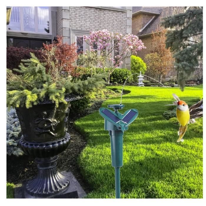 Colibri Solaire Volant - Jouet à énergie solaire - Colibri Flottant pour Jardin, Cour - Blanc Colibri Solaire Volant - Jouet à énergie solaire - Colibri Flottant pour Jardin, Cour - Blanc