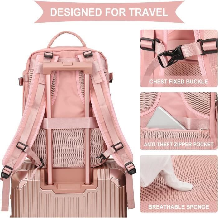 Bagage Cabine 40x20x25 Sac à Dos de Voyage