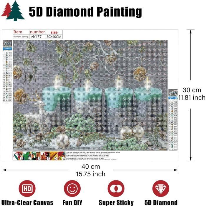 Kit Peinture Diamant 5D Chihuahua 30x40 Cm - Toile HD, Diamants Complets, Décoration Murale Ou Cadeau