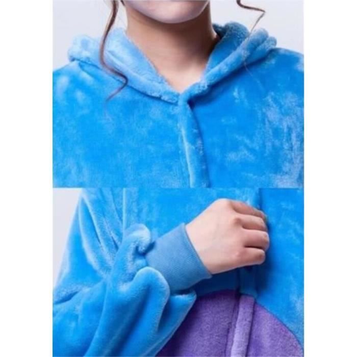 JINDING Pyjama en Animaux Bourriquet Chaude et Drole Homme et femme