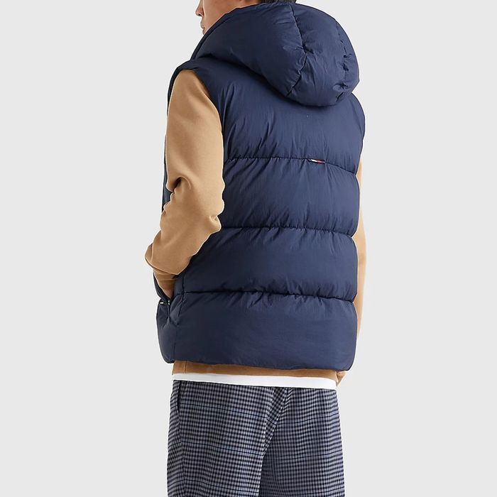 Gilet Tommy Hilfiger High Grenier Homme Bleu Marine Blue