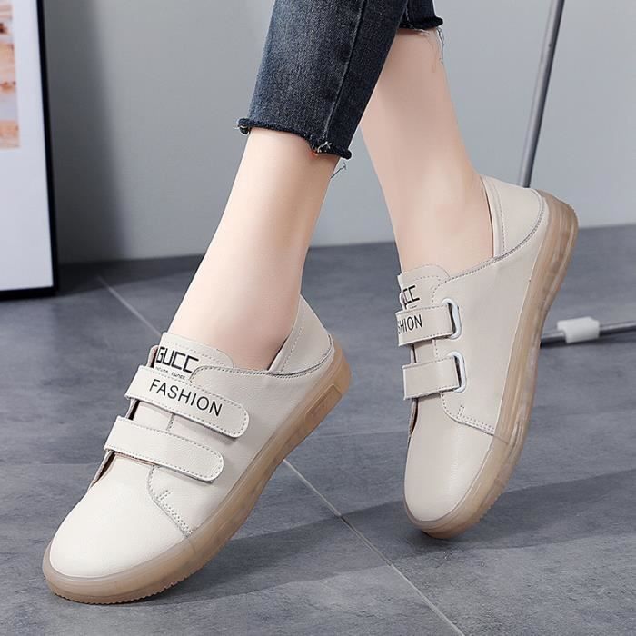 Chaussure bicolore femme 2025