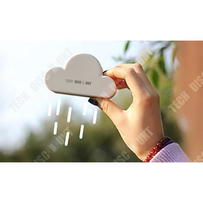 Lot De 2 Porte-clés Muraux En Forme De Nuage Blanc - Support Magnétique, Rangement Clés Pratique - 6