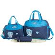 4 sacs de maternité grande capacité, sac à langer pour bébé, sac à dos de voyage étanche, sac à main d'allaitem Rose Red -AOAE4548-2