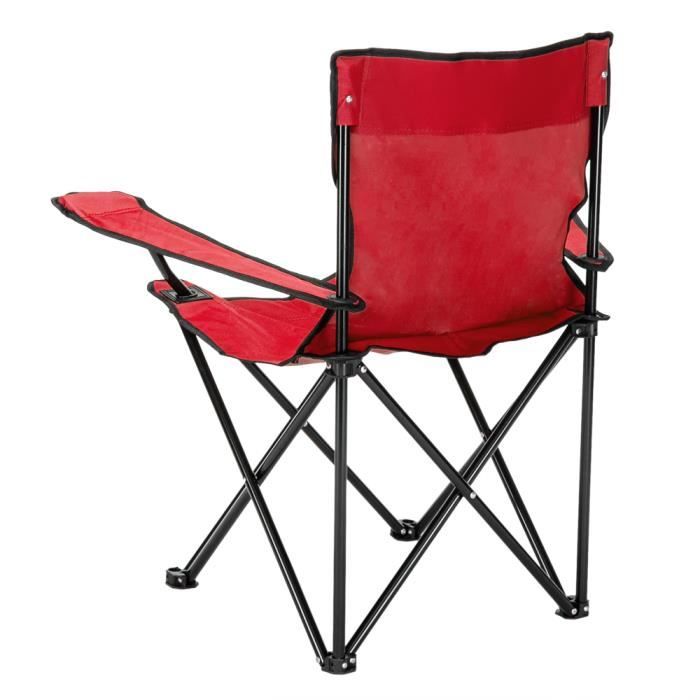 Chaise Pliante De Camping Portable - Léger Avec Sac De Transport - Charge 100kg - Pour Jardin, Plage, Festival