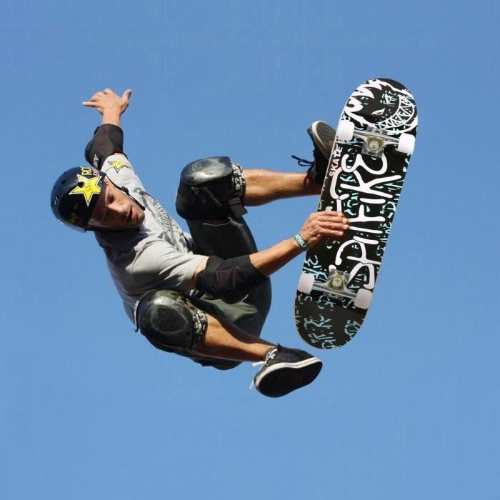 Skateboards Portable 22, 4 Roues Pu, Planches en Plastique Renforcé