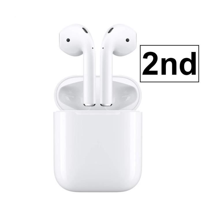 Ecouteurs Apple AirPods Bluetooth sans fil (MV7N2ZM/A