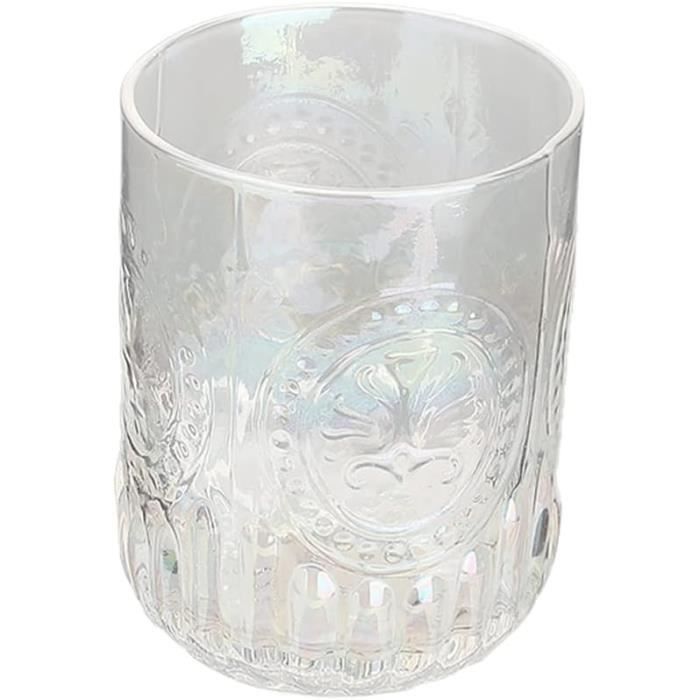 Ensemble de bols à punch Princess en verre au manganèse bleu Carnival vintage, verre Indiana irisé