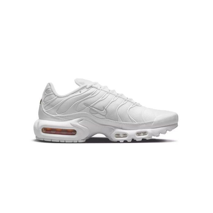 Chaussures Femme NIKE Air Max Plus Blanc Fermeture Lacets