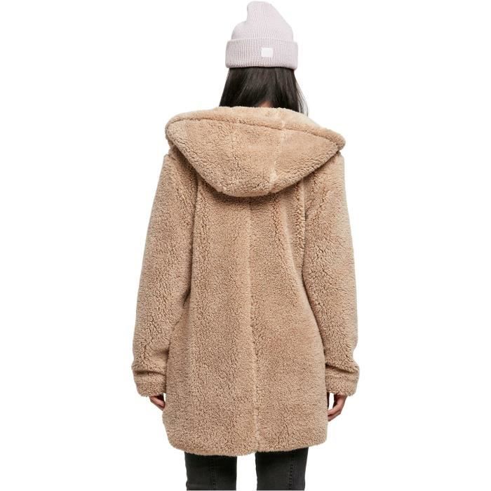 Sherpa Polaire Capuche Veste Polaire à Capuche Femme Urban