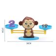 Monkey Balance Game Scale Early Learning Poids Enfant Enfants Intelligence Jouets-3