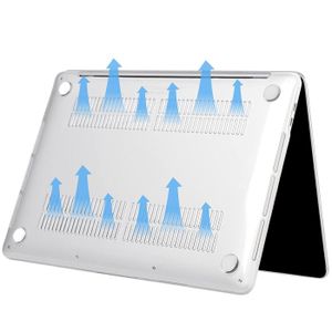 BlueSwan Coque MacBook Pro 13 Pouces 2016-2022 M1 M2 - Protection Rigide TPU Anti-Choc Noir Mat