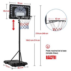 Panier de basket PlayTown Panier de basket portable professionnel