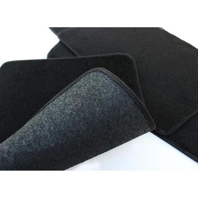 Tapis De Sol Sur Mesure Pour Citroën C4 Grand Picasso 2 2014+ - Velours Noir, Antidérapant