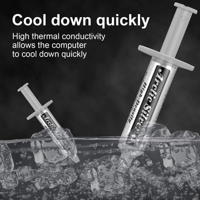 Arctic Silver 5-3.5g CPU Pâte Thermique Composé Thermique Radiateur Th