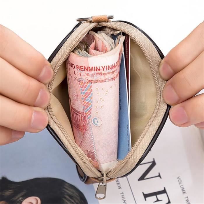 Sac a main sales fermeture style porte monnaie