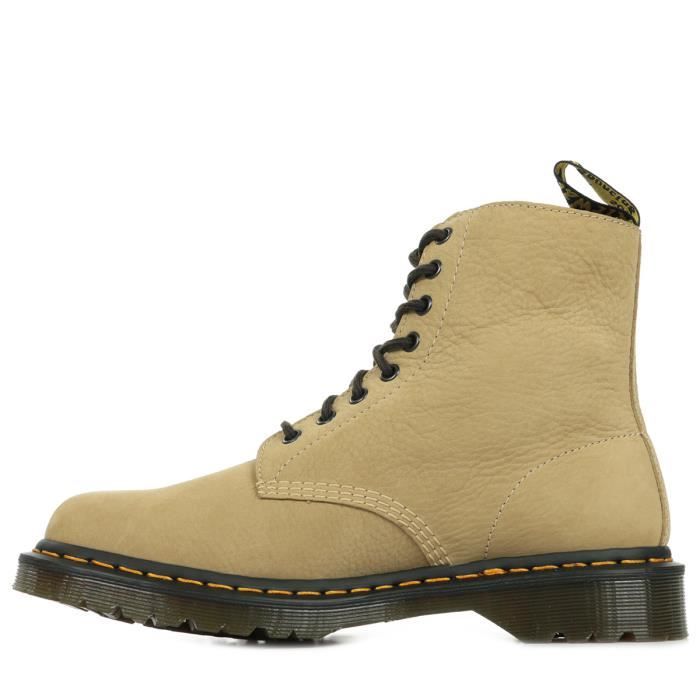 Boots Dr Martens 1460 Pascal Marron Nubuck Lacets Mixte