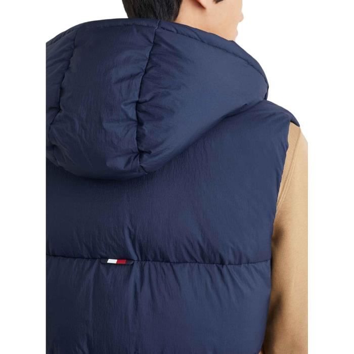 Gilet Tommy Hilfiger High Grenier Homme Bleu Marine Blue Cdiscount Pret a Porter