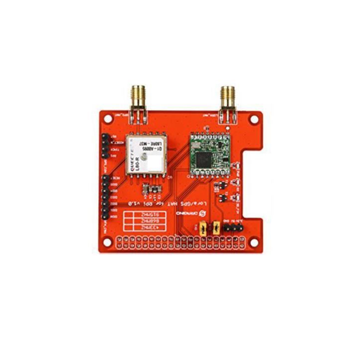 Module D'Extension LoRa GPS HAT pour LoRaWan et GPS Compatible pour la ...