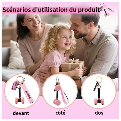WGCHAIE Blackpink Porte-clés Pour Concert, Porte-clés Rose