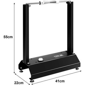 Demonte Pneu Auto LARS360 Appareil D'u00e9quilibrage Pour Roues De Moto Avec Cu00f4nes Ru00e9glables Et Niveau U00e0 Bulle Pour Pneus De Moto 40 X 19 X 50 Cm Equilibreuse Pneu Voiture