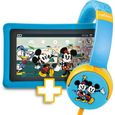 Disney Bundle - Kids Tablet 7″ & casque - tablette pour enfants Mickey et ses amis avec coque de protection , contrôle parental-0