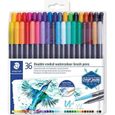 36 FEUTRES DOUBLE POINTE MARS GRAPHIC STAEDTLER-0