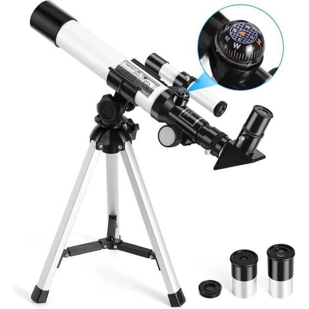Télescope pour Enfants Télescope Portable Astronomique avec Boussole — free download