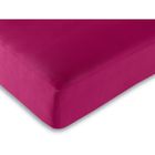 UNIVERS DECOR Drap housse 57 fils/cm² toutes dimensions - Fushia - 180 x 200 cm