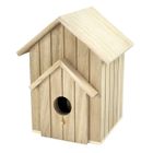 MÉGACRÉA Nichoir bois - MegaCrea - 12 x 19,5 x 12 cm - Oiseau sauvage